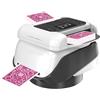 Kensbro Mischiatore automatico da 2 in 1, Macchina per mischiare carte elettrica a lunga durata della batteria, Distributore di carte a basso rumore, per 1-8 giocatori, per UNO, Poker, Skip BO, Blackjack, Tex