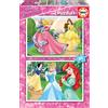 Educa - Puzzle 2x20 pezzi Disney Princess (16846)