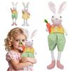 XIMEY Easter Bunny Peluche, Coniglietto di Pasqua Peluche, Coniglio Peluche, Peluche Coniglio, Peluche Coniglio Bambola per Ragazzi Ragazze, Pasqua Compleanno, cadeaux de Noël (H)