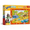 Trefl - Puzzle Osservazionale Spy Guy: Safari - 24 Pezzi - Trova tutti gli Oggetti della Cornice, Puzzle Colorati Ricchi di Dettagli, Allenamento Percettivo per Bambini dai 3 anni