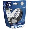 Philips 42403WHV2S1 Lampadina per Fari allo Xenon WhiteVision gen2 D3S, Blister Singolo