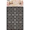 Stencil Teddy's Tea Time Mask Stencil Baroque pattern