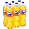 Fanta Original Gusto di Arancia, con Succo di Arance Italiane, Senza Aggiunta di Conservanti, Bottiglia PET 100% riciclabile, Gusto Rinfrescante, Bevanda Analcolica Frizzante - 6 Bottiglie da 1.5 L