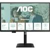 Aoc Monitor led 27'' Aoc Q27P4CV IPS QHD 2560x1440p 4ms classe D Nero