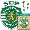 Iconic Puzzles - Sporting CP, Logo, Puzzle di Legno con licenza