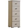 FRASM FORTUNATO A -SURIANO SNC CASSETTIERA F2135 BABY 5 CASSETTI OLMO