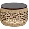 ITEM INTERNATIONAL Tavolino 1 Misura in Fibra MDF 39x28 cm Colore Naturale
