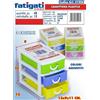 FATIGATI ANTONIO S.P.A. CASSETTIERA MINI 31956 3 CASSETTI 13X9X11,5CM