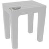 BRAND SRL SGABELLO 130101 WOODY BIANCO H41,5CM