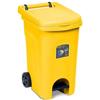 Stefanplast Bidone Urban Eco System Giallo 60 lt con pedale di Stefanplast
