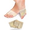 Clyhon Cuscinetti Metatarsali Danza Cuscinetto Proteggi Plantare per Danza, Antiscivolo - Cuscinetti Avampiede in Simil Pelle per Ginnastica, Pilates, 1 paire colore della pelle S
