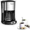 Moulinex Subito FG362810 caffè programmabile Timer Acciaio Inox/Nero