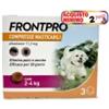 FRONTLINE FRONTPRO 2-4 kg 11,3mg 3 compresse masticabili*acquisto minimo 2pz*