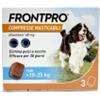 FRONTLINE FRONTPRO 10-25 kg 68mg 3 compresse masticabili