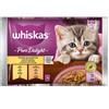 Whiskas Pure Delight in Gelatina per Kitten con Pollo e Tacchino da 4x85 gr