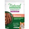 Natural Trainer per Gatti Straccetti Sterilizzato 85gr Gusto Manzo