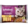 Whiskas Pure Delight in Gelatina per Gatti da 4x85 gr Gusto Tenere Delicatezze
