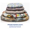 LeoPet cuscino Nettuno 80X54 cm fantasie assortite