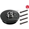 FEBI BILSTEIN FEBI Puleggia cinghia albero a gomiti BMW 3,0 11237800385 11237800385S1 N57D30A