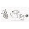 MAGNETI MARELLI Motorino d'avviamento AUDI SEAT SKODA 1,8 3,2 02M911023