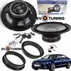 ALPINE Kit 4 Casse Altoparlanti Alpine S2 S80C 20 cm Anteriori per Audi A5 8T 2007-2017