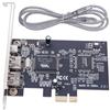 Risegun Scheda di espansione PCI Firewire IEEE 1394 PCI Express Controller Scheda PCIe Firewire Adattatore per PC desktop