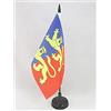 AZ FLAG Bandiera Da Tavolo Manica 21x14 cm - Piccola Bandierina Dipartimento Di Manche - Francia 14 x 21 cm