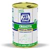 Vetline Vet Line Crescita Pollo e Patate Umido Monoproteico per Cuccioli 400 g