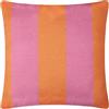 furn. Fodera per cuscino da esterno in tessuto a righe Deck - Arancione/Rosa - 59x59 cm