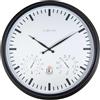 NeXtime 4306ZW Sunflower Orologio da Parete, Nero, 50.8 cm