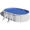 Gre Piscina fuori terra ovale gre atlantis in acciaio colore bianco 610x375x132 - cod. kitprov618