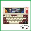 AJAZZ AKP846 Tastiera da Gioco Meccanica 10.1" Touch Screen Sub-Monitor 75% B...