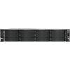 QNAP NAS Armadio 2U E-2136 14TB 16GB Nero con 6 porte LAN