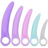 CSEDF-CRYP Silicone Dilatatori 5 Pezzi, Dilatatore Vaginale, Dilatatore Ano per Donna Uomo