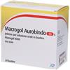 AUROBINDO MACROGOL AUROBINDO 20 buste 10 g