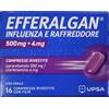 UPSA ITALY EFFERALGAN INFLUENZA E RAFFREDDORE 16 compresse