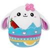 POPOYU Egg Rabbit - Peluche a forma di uovo di Pasqua con animali di peluche, 25 cm