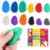 SZSMW 12pietre Morbide Testurizzate - Pietre In Silicone Morbido - Pietra Fidget - Toys Ideale Per Studenti, Famiglie, Insegnanti E Altre Folle, Giocando In Scene Tranquille E Senza Rumore