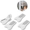 KARELLS Blocco Porta Scorrevole per Bambini, Serrature per Finestre di Sicurezza Senza Chiave, 4 Pezzi Sicurezza per Bambini Chiusure, Sicurezza per Bambini, Bambini Serrature Di Sicurezza