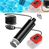URUN Pompa dell'acqua portatile Pompa di drenaggio compatibile con batteria Parkside da 20 V, velocità al minimo del motore 4500 RPM, portata 30 l/min, sollevamento 4,6 m, 120 W, pompa dell'acqua