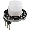 HALJIA SR602 Modulo sensore di movimento Sensore Micro SR602 Kit PIR a infrarossi piroelettrici Interruttore sonda sensoriale con distanza di rilevamento fino a 5 metri Compatibile con Arduino