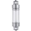 Dadabig 1 Pezzo Contatore di Bolle di CO2, Contatore di Bolle del Regolatore di CO2 Contatore Antiriflusso di Bolle di CO2 per la Determinazione della Quantità di CO2 Aggiunta (Doppia Testa)
