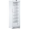 CoolHead Congelatore Verticale con Porta a Vetro in ABS Bianco - N° 6 Ripiani Fissi - Capacità lt 320