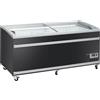 CoolHead Congelatore Orizzontale a Isola da Supermercato in Acciaio Verniciato VF1900VB - Doppia Temperatura - Capacità lt 783