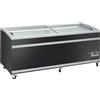 CoolHead Congelatore Orizzontale a Isola da Supermercato in Acciaio Verniciato VF2200VB - Doppia Temperatura - Capacità lt 905