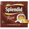 Splendid Caffè Macinato Gusto Ricco 8 Confezioni Bipack da 250 gr (4Kg)