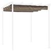 Bizzotto Yes Telo di Ricambio per Gazebo Dynamic 3x3 Metri Colore Tortora