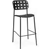 Bizzotto Yes Sgabello Bar Clover Nero