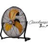 Zephir Ventilatore da Pavimento cm.45 con Pale Gialle