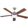 CFG Ventilatore Soffitto con Led Colore Ciliegio e Noce Diametro 130cm